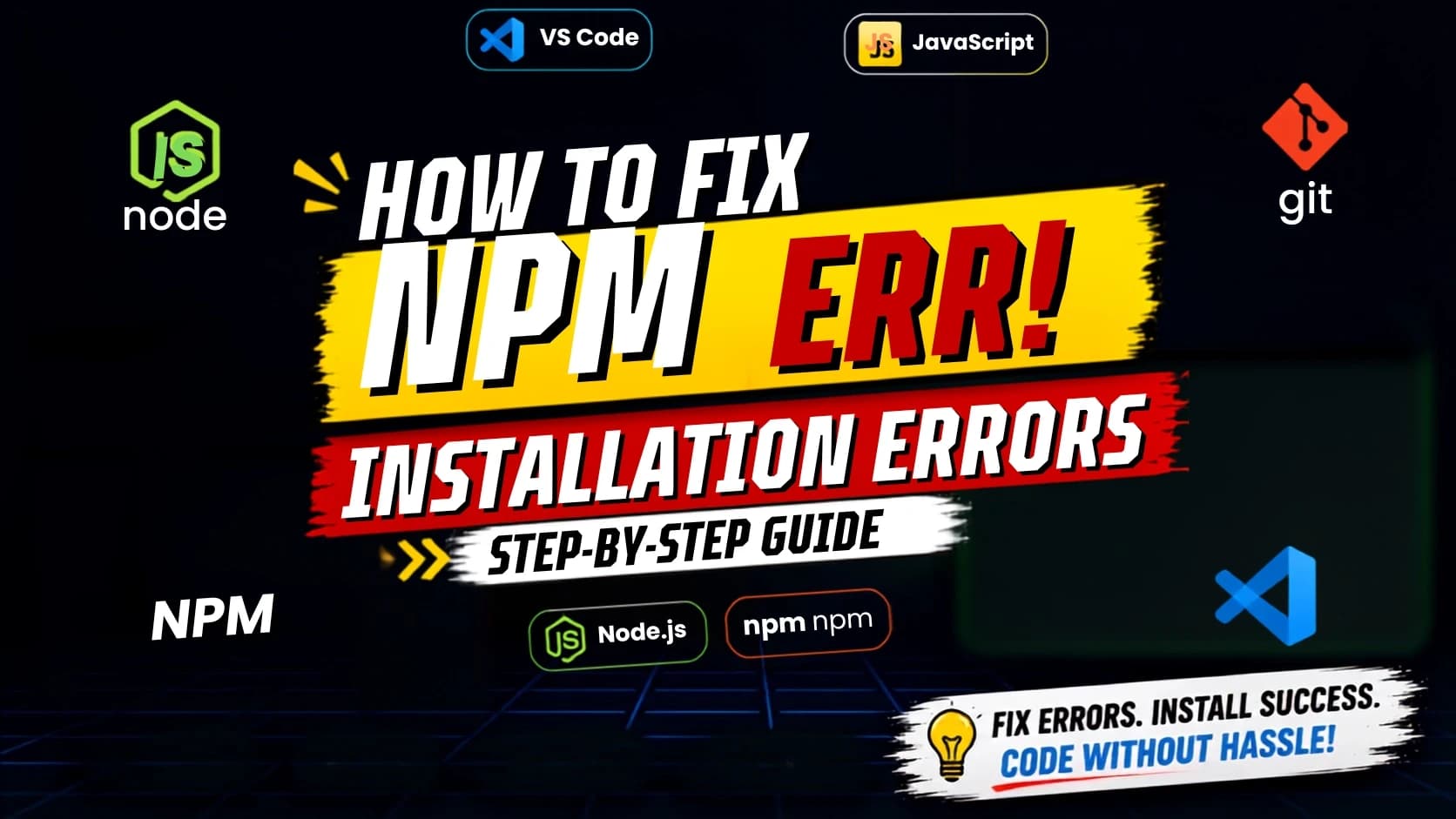 How to Fix npm ERR! Installation Errors: Complete Guide